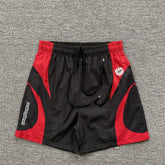 Broken Planet Embroidered Color Block Casual Shorts