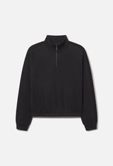 Track Half Zip / Black