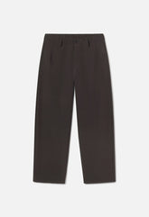 Vero Brushed Nylon Lounge Pant / Charcoal