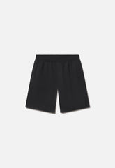 Wool Wide Easy Shorts / Black