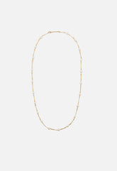John Elliott X M.A.R.S Twist Link X Pearl Necklace / Gold