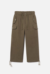 Canopy Cotton Cargo Pants / Olive