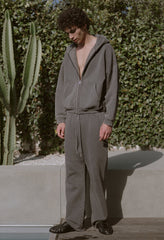 Overcast Fleece Frances Full-Zip / Washed Black