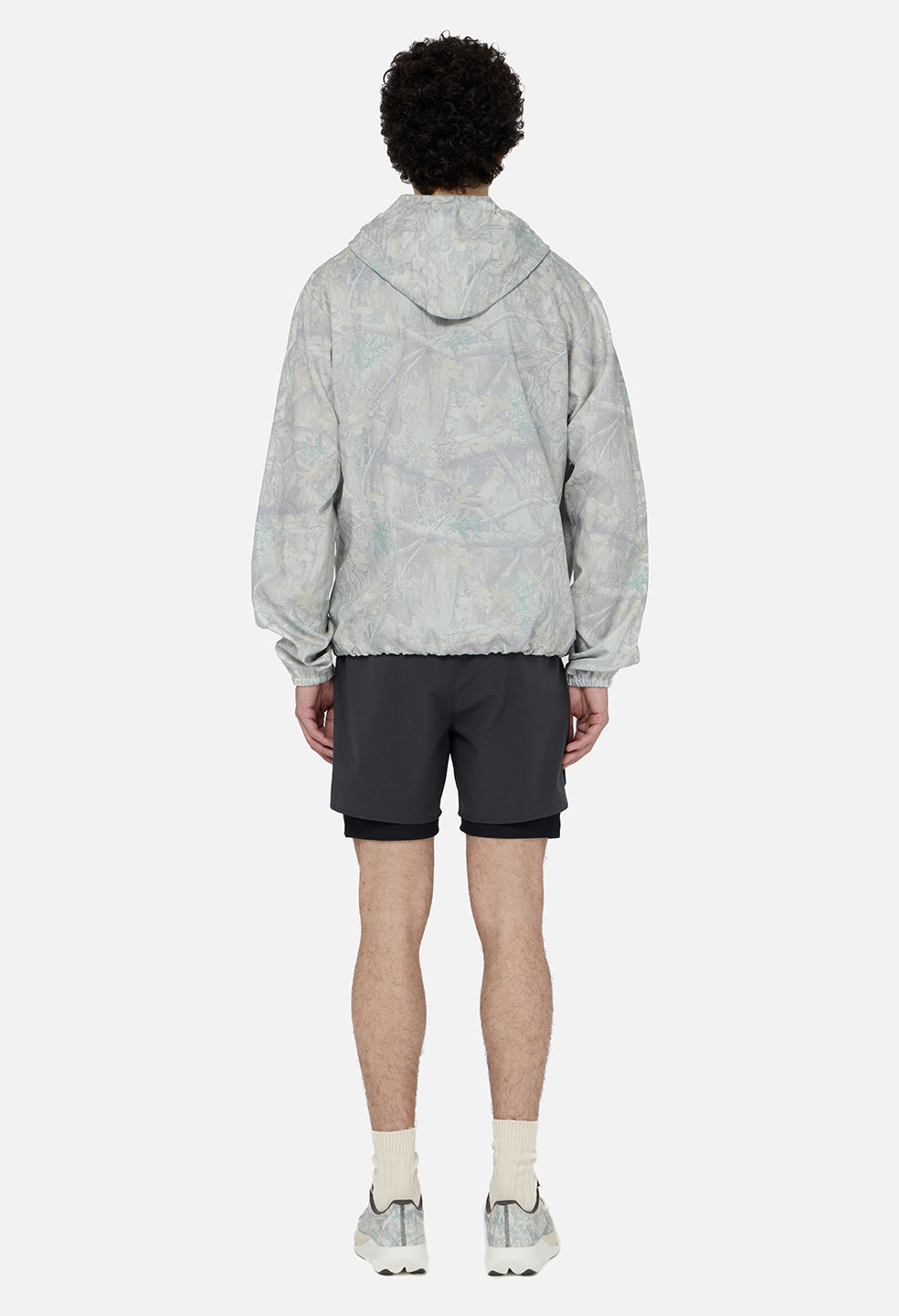 Inverness Anorak / Spray Green x Antique White