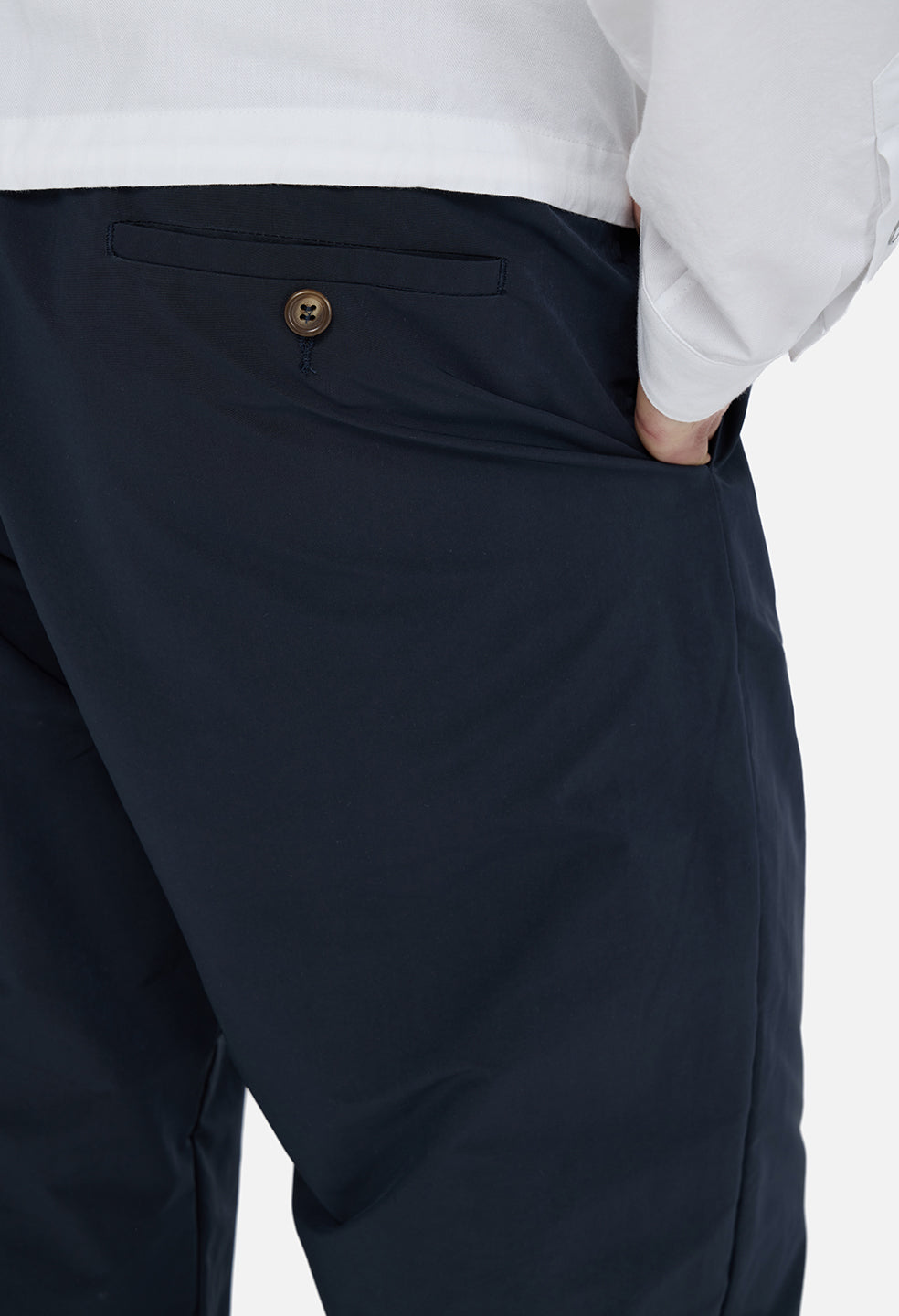 Vero Brushed Nylon Lounge Pant / Dark Navy