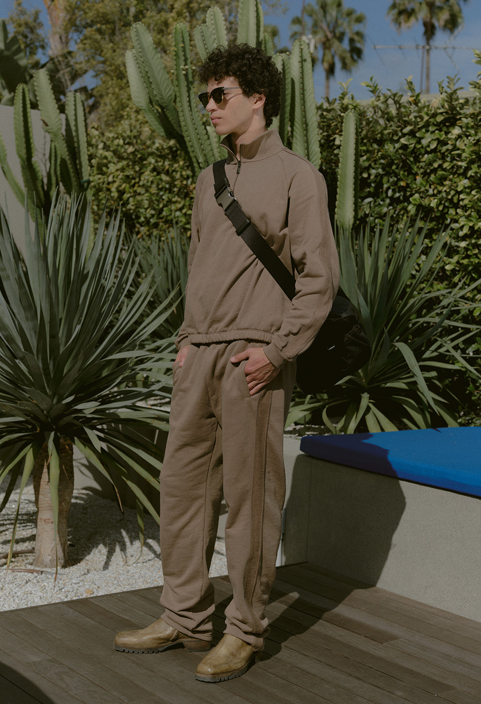Track Half Zip / Drift