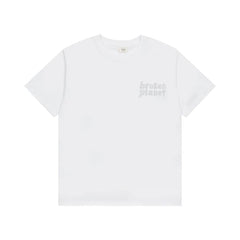Broken Planet Basic Letter Puff Print Loose Tee