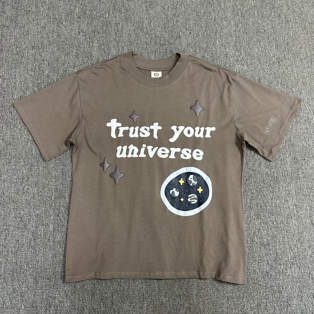 Broken Planet Trust Your Universe Puff Print Tee