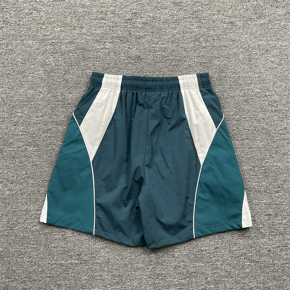 Broken Planet Embroidered Straight Casual Sweat Shorts