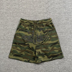 Broken Planet Puff Print Fleece Sweat Shorts