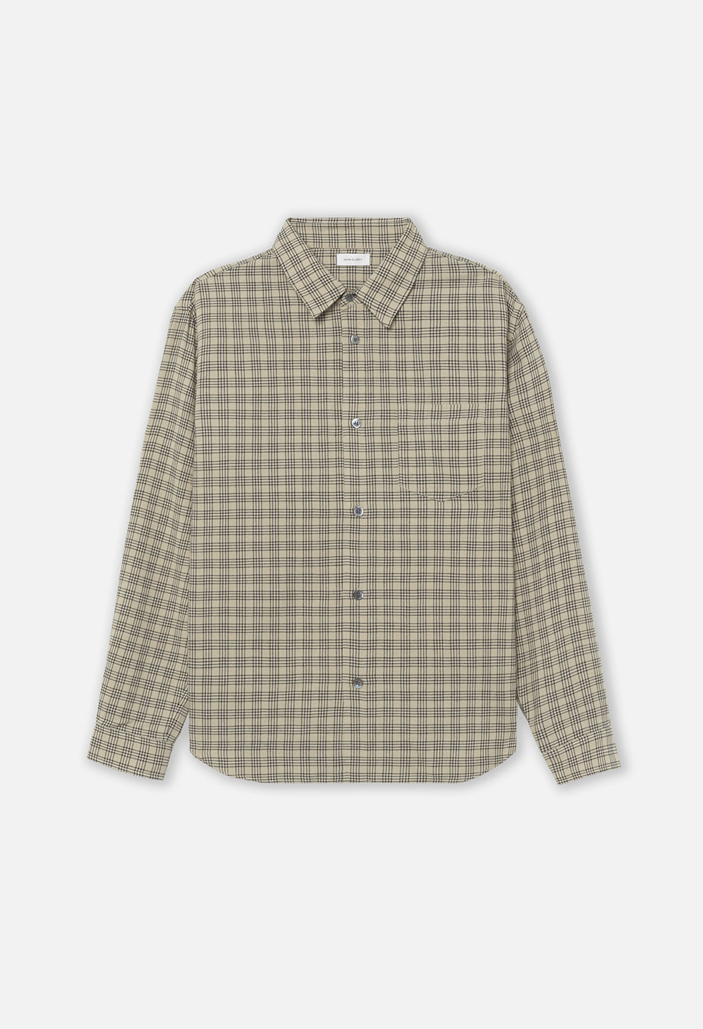 Cloak Button Up / Prato Check