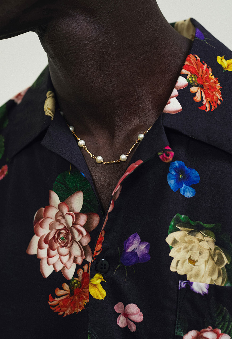 John Elliott X M.A.R.S Twist Link X Pearl Necklace / Gold