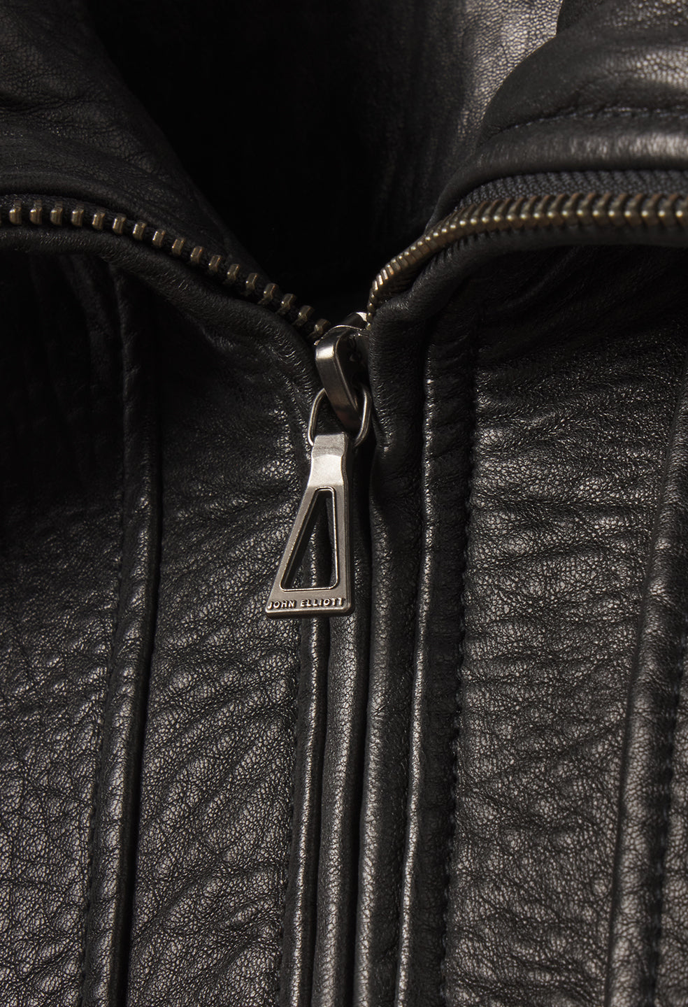 Leather Lautner Jacket / Black