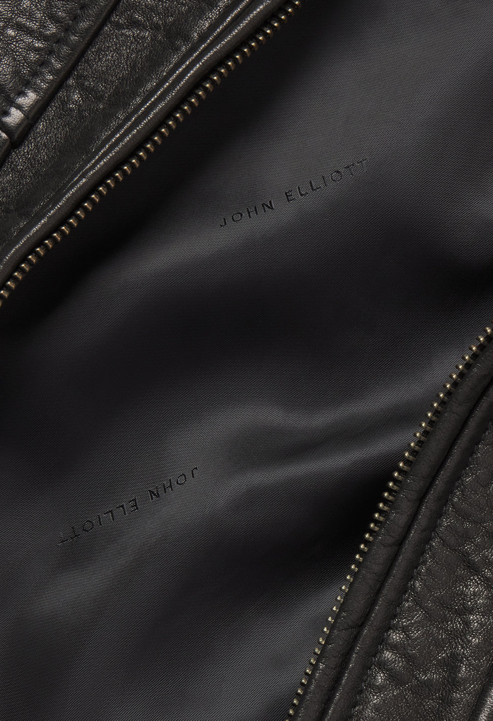 Leather Lautner Jacket / Black