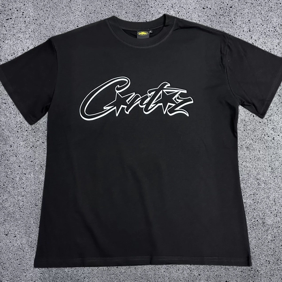 Corteiz "Sculpted" Graphic Heavyweight Tee | White Corteiz Streetwear T-Shirt