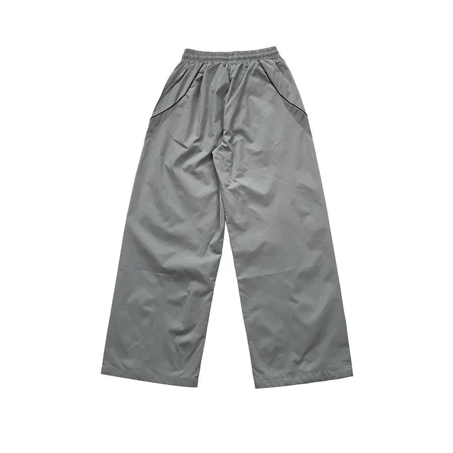 Broken Planet Embroidered Logo Wide Leg Track Pants