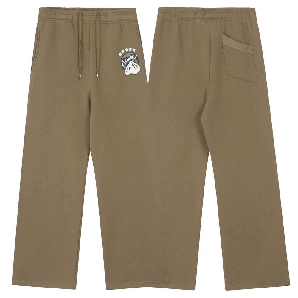 Broken Planet Puff Print Heavy Fleece Sweatpants