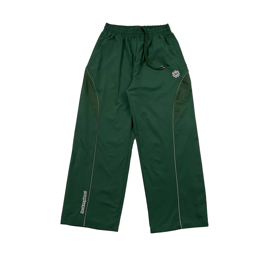 Broken Planet Embroidered Logo Wide Leg Track Pants
