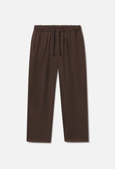Cupro Saint Lucia Trouser / Espresso