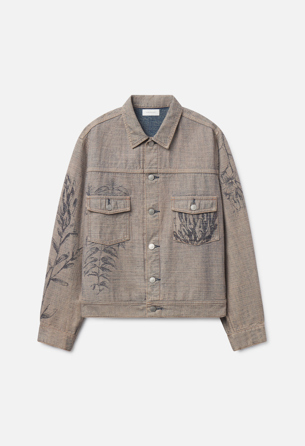 Ryder Jacket / Reversed Indigo Floral