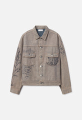 Ryder Jacket / Reversed Indigo Floral