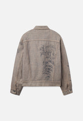 Ryder Jacket / Reversed Indigo Floral