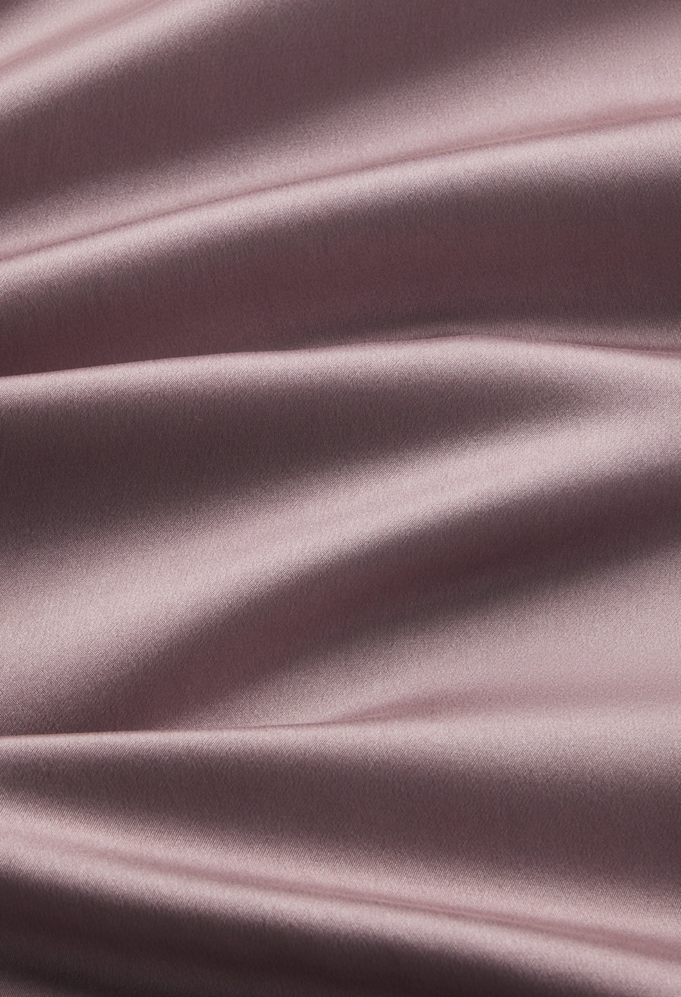 Brushed Silk Button Up / Plum