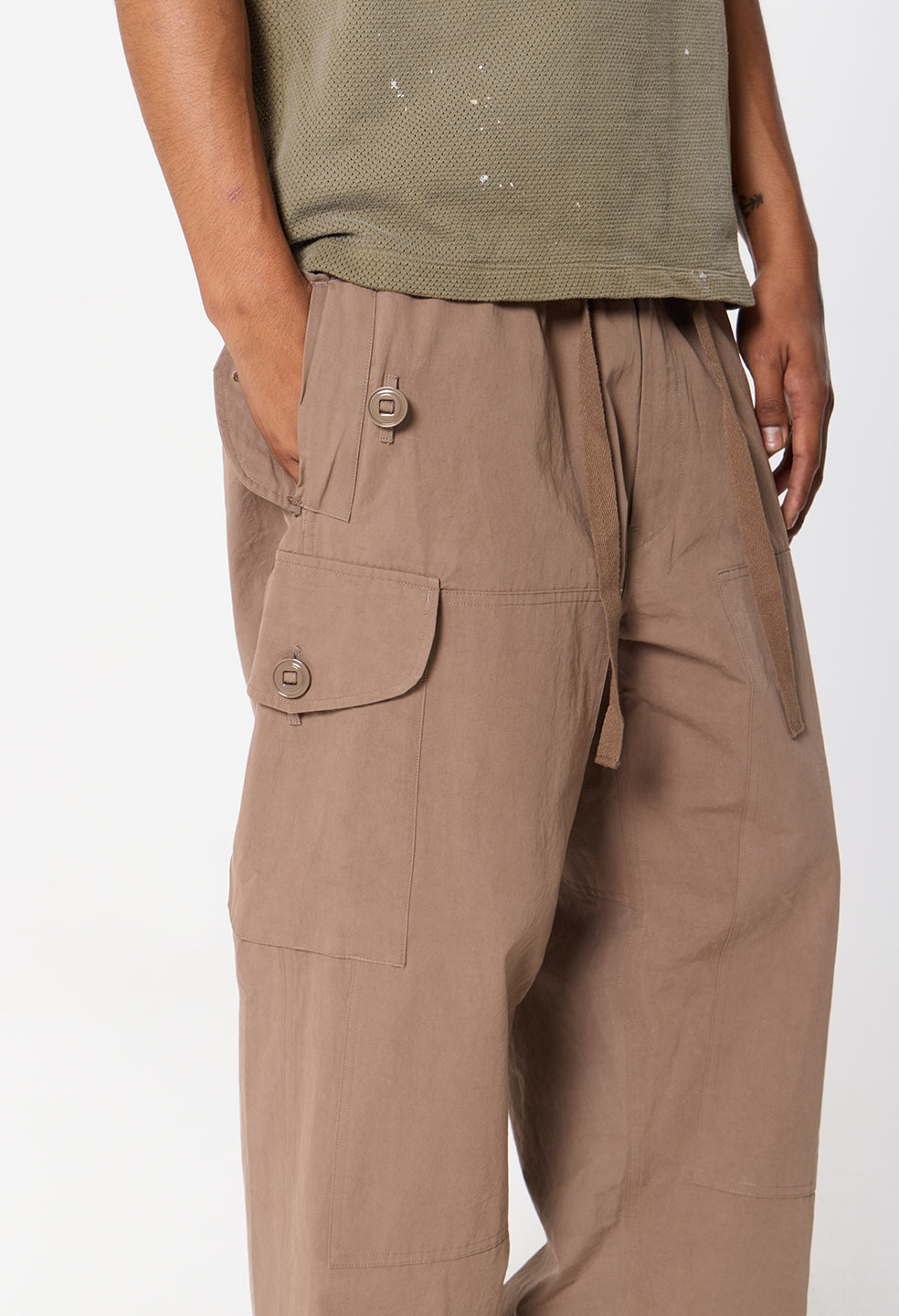 Canopy Cotton Cargo Pants / Drift