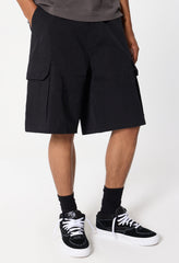 Cotton Southport Cargo Shorts / Black