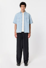 Princeton Hemi SS Shirt / Washed Indigo