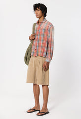 Odeon Hemi Oversized Shirt / Vintage Red Plaid