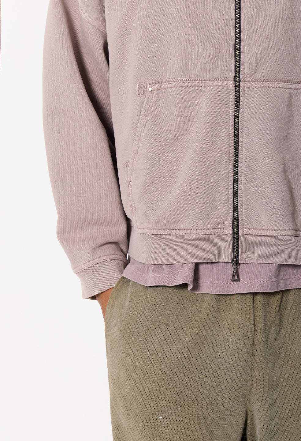 Platoon Frances Full-Zip / Washed Plum