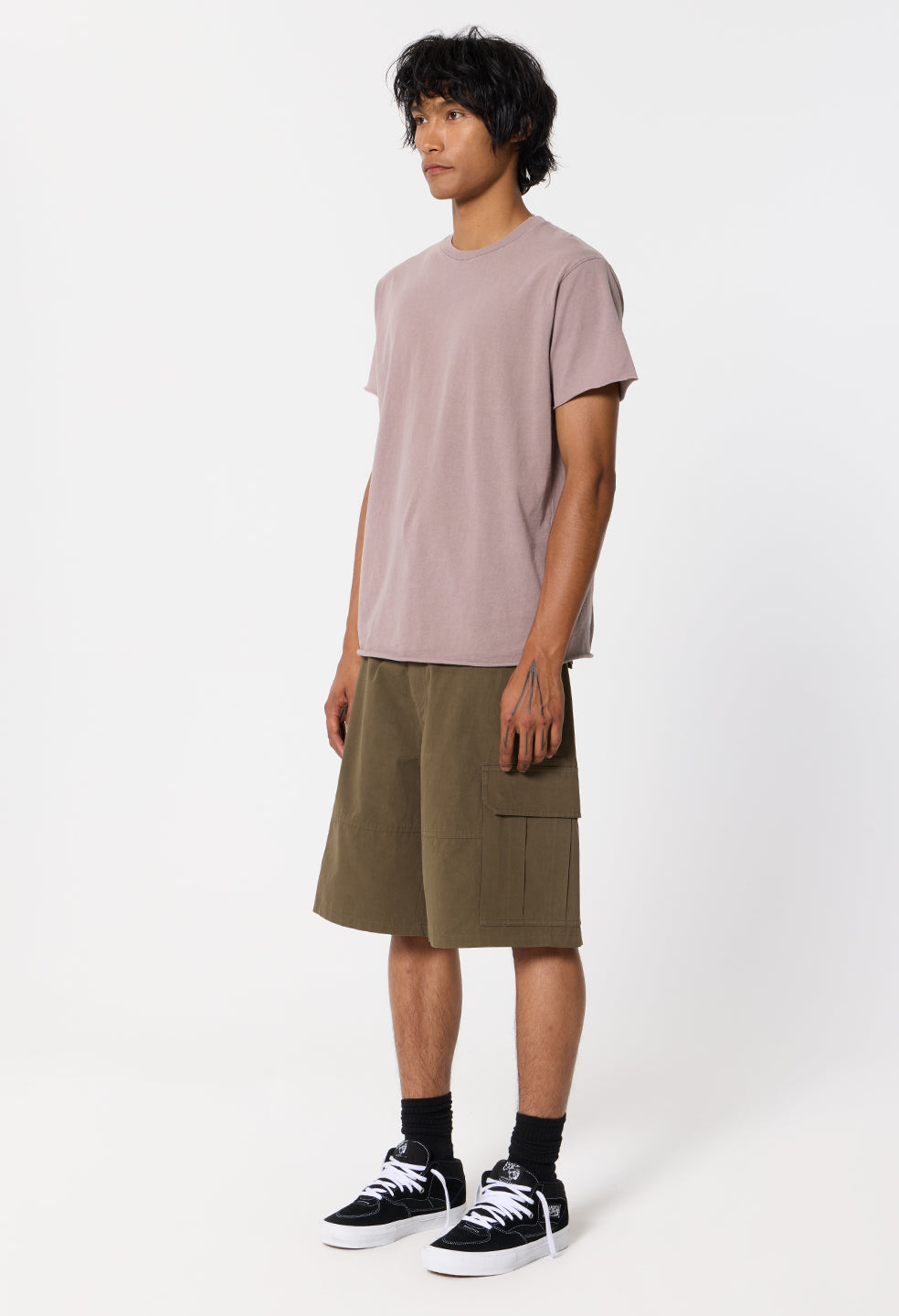 Cotton Southport Cargo Shorts / Olive
