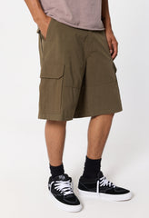 Cotton Southport Cargo Shorts / Olive