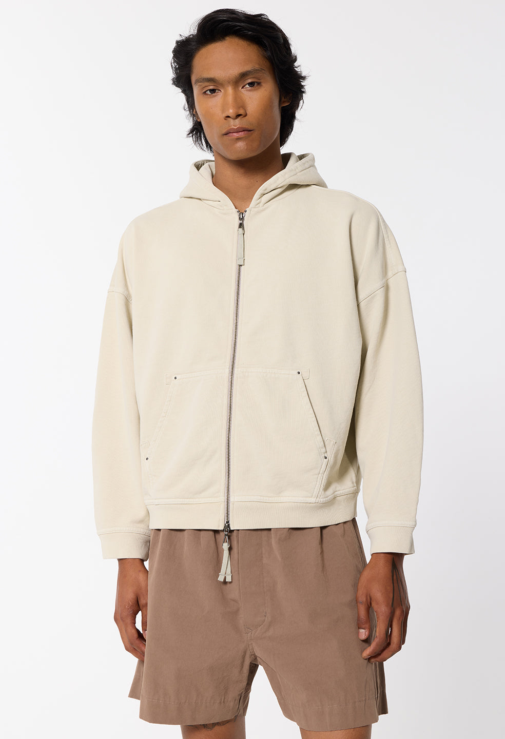 Platoon Frances Full-Zip / Washed Bone