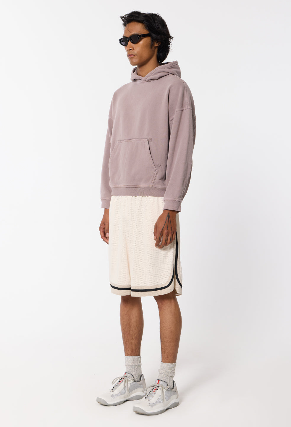 Platoon Frances Hoodie / Washed Plum