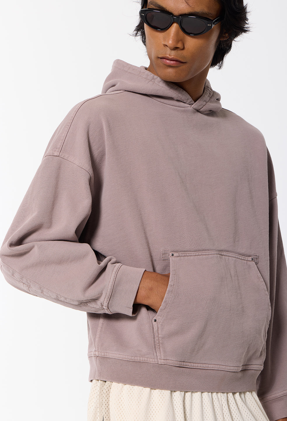 Platoon Frances Hoodie / Washed Plum
