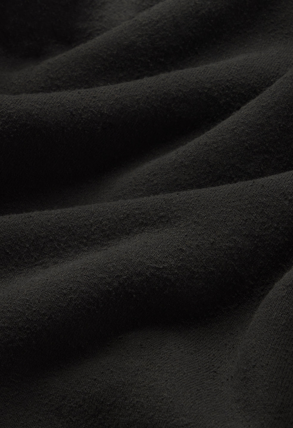 Silk Noil Full-Zip / Black